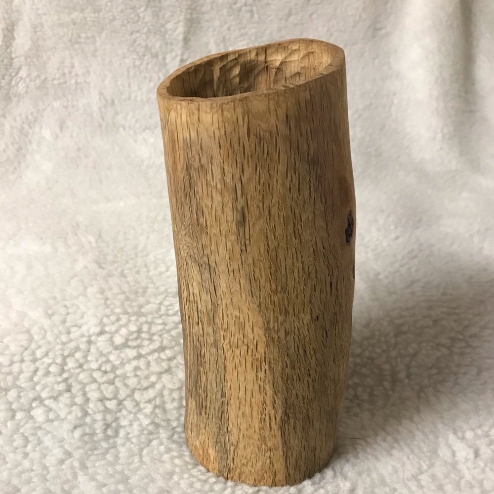 Unique Handcrafted Wood Pencil Holder